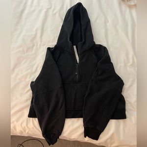 Lululemon Scuba Half Zip Cropped Hoodie